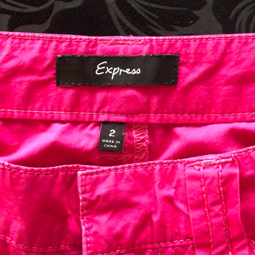 Express Pink Shorts - Picture 2 of 5